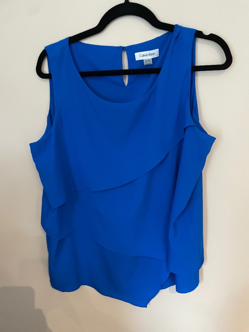 Royal Blue Calvin Klein top